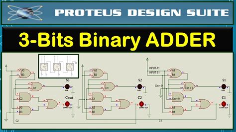 3 bits full adder contains|Practical Electronics/Adders .